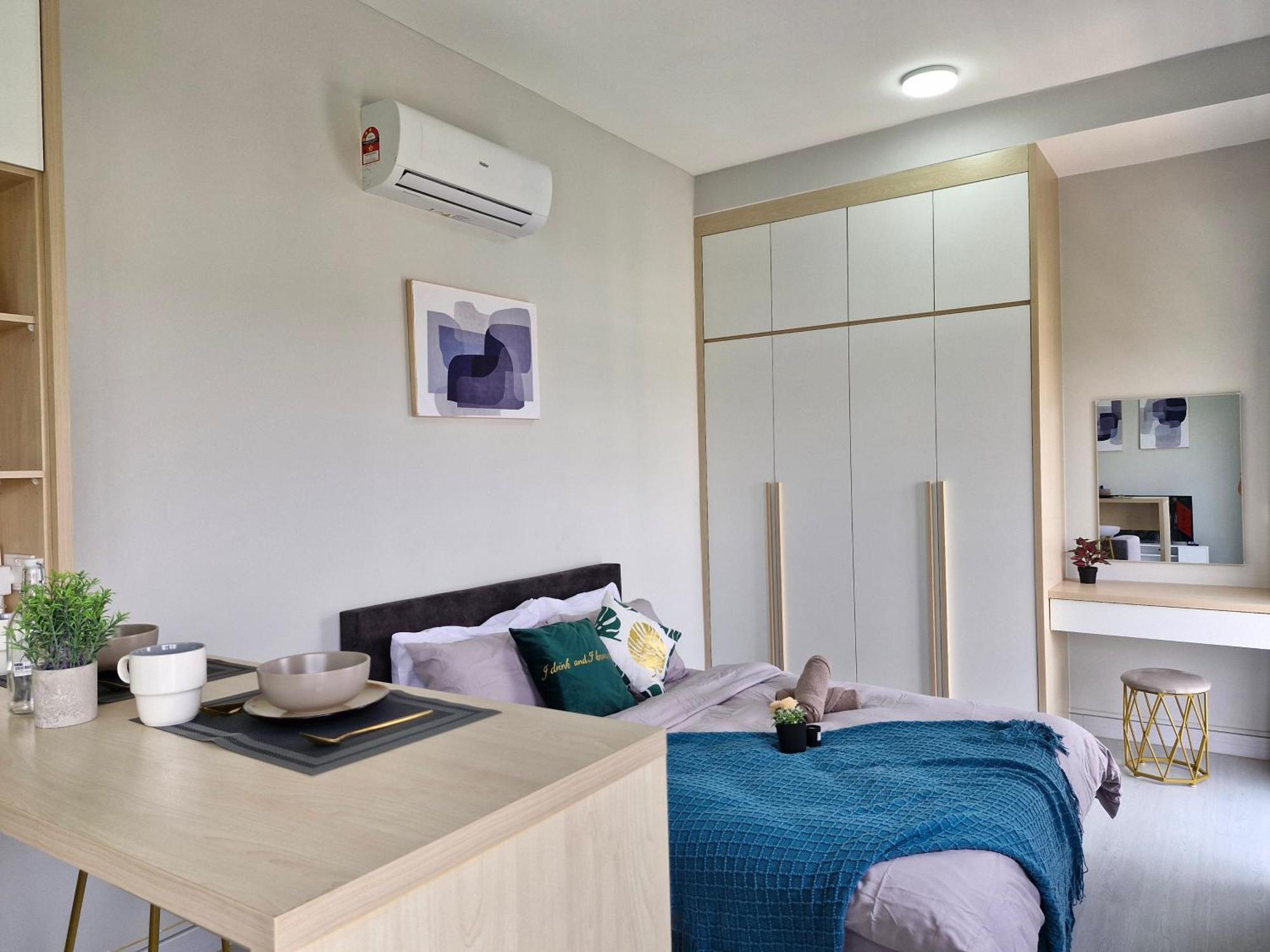 Taman Equine Comfy Studio#Greenery View#4 Pax#Aeon Mall Сери-Кембанган Экстерьер фото