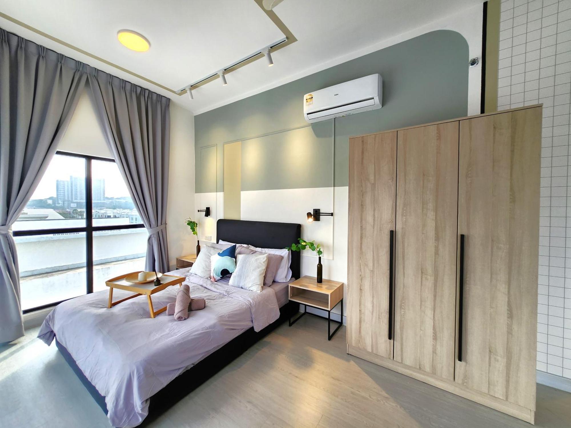 Taman Equine Comfy Studio#Greenery View#4 Pax#Aeon Mall Сери-Кембанган Экстерьер фото