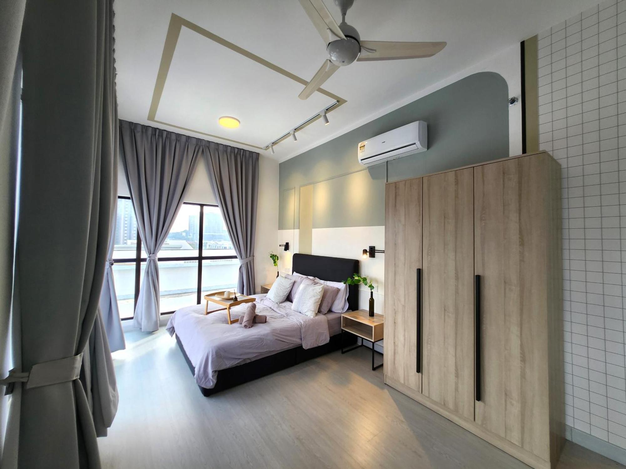 Taman Equine Comfy Studio#Greenery View#4 Pax#Aeon Mall Сери-Кембанган Экстерьер фото