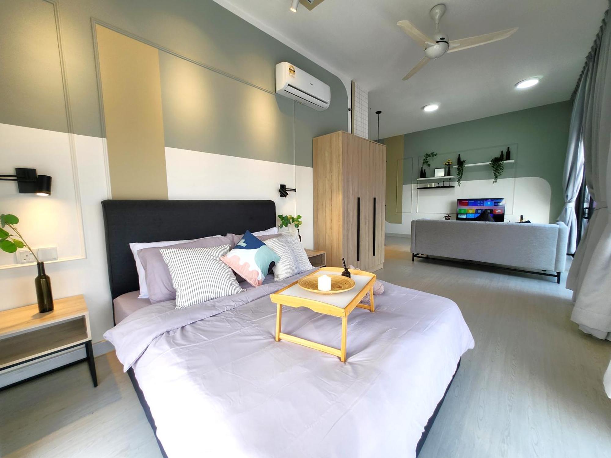 Taman Equine Comfy Studio#Greenery View#4 Pax#Aeon Mall Сери-Кембанган Экстерьер фото