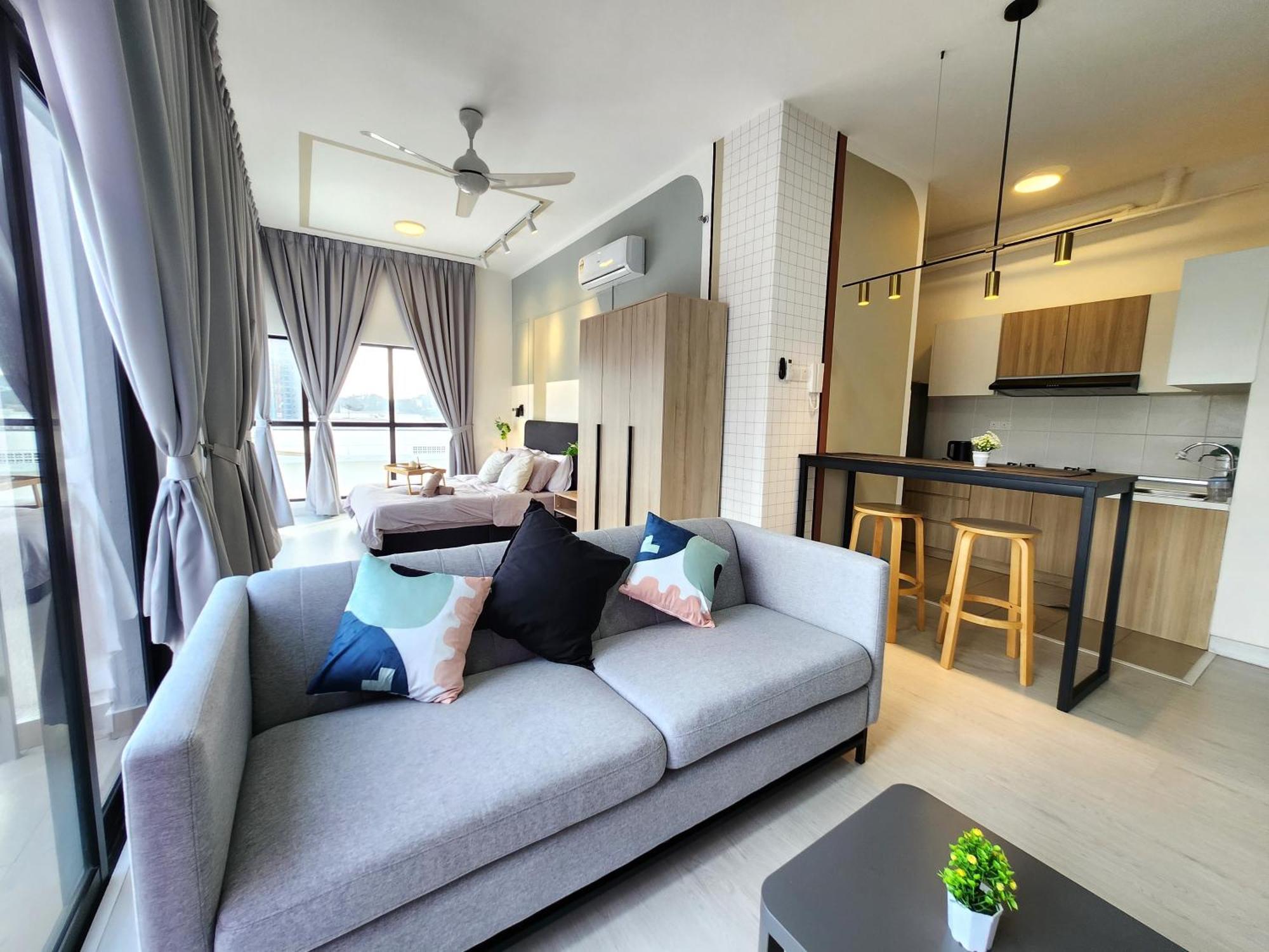 Taman Equine Comfy Studio#Greenery View#4 Pax#Aeon Mall Сери-Кембанган Экстерьер фото