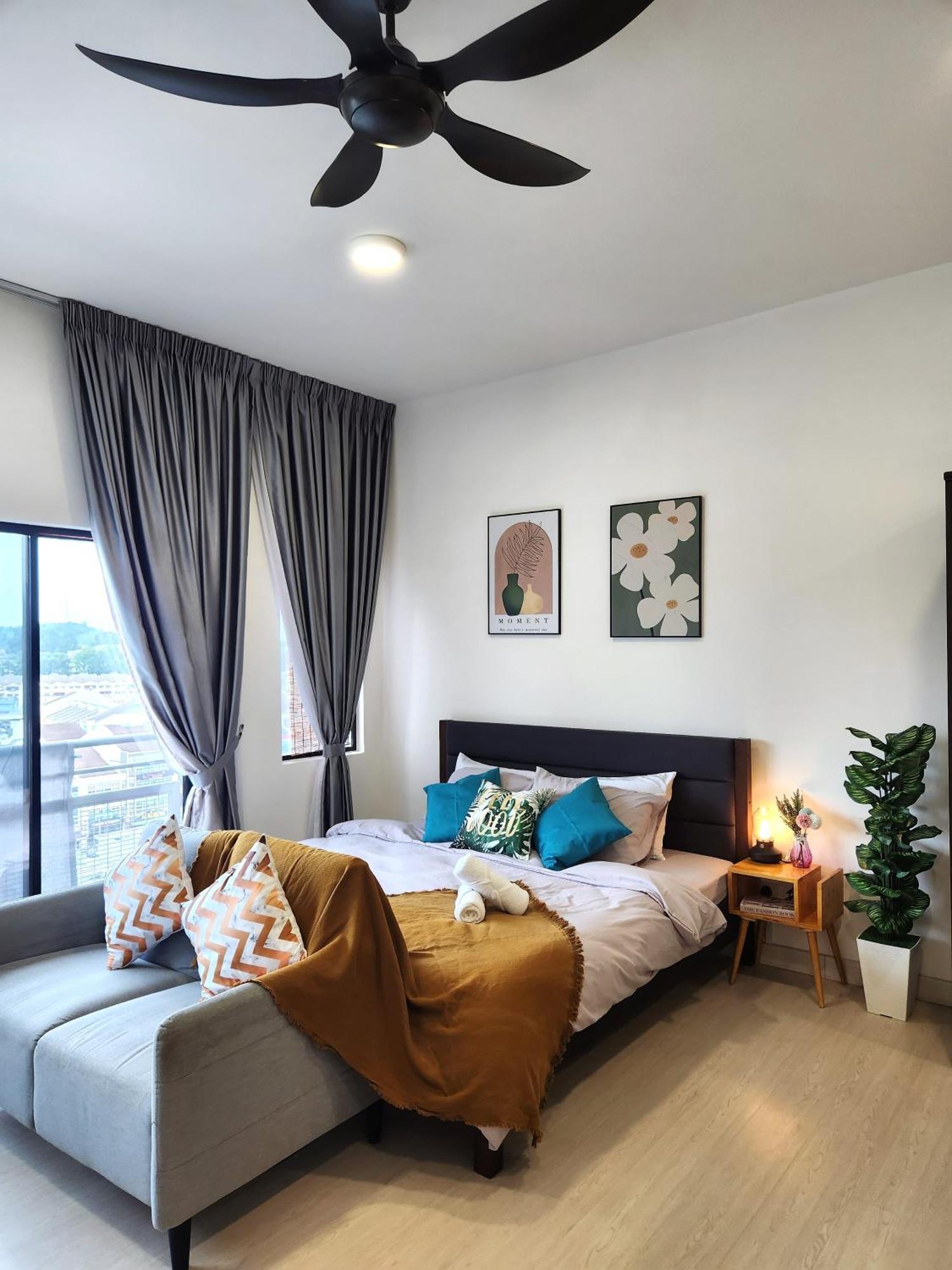 Taman Equine Comfy Studio#Greenery View#4 Pax#Aeon Mall Сери-Кембанган Экстерьер фото