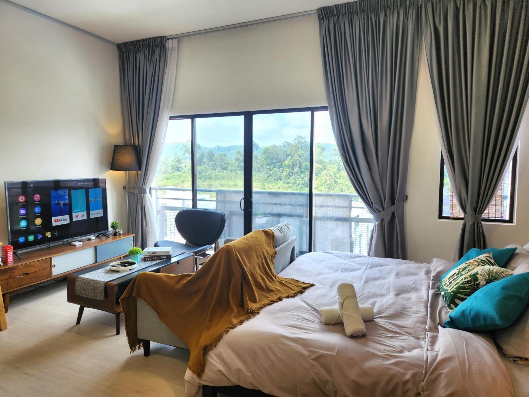 Taman Equine Comfy Studio#Greenery View#4 Pax#Aeon Mall Сери-Кембанган Экстерьер фото