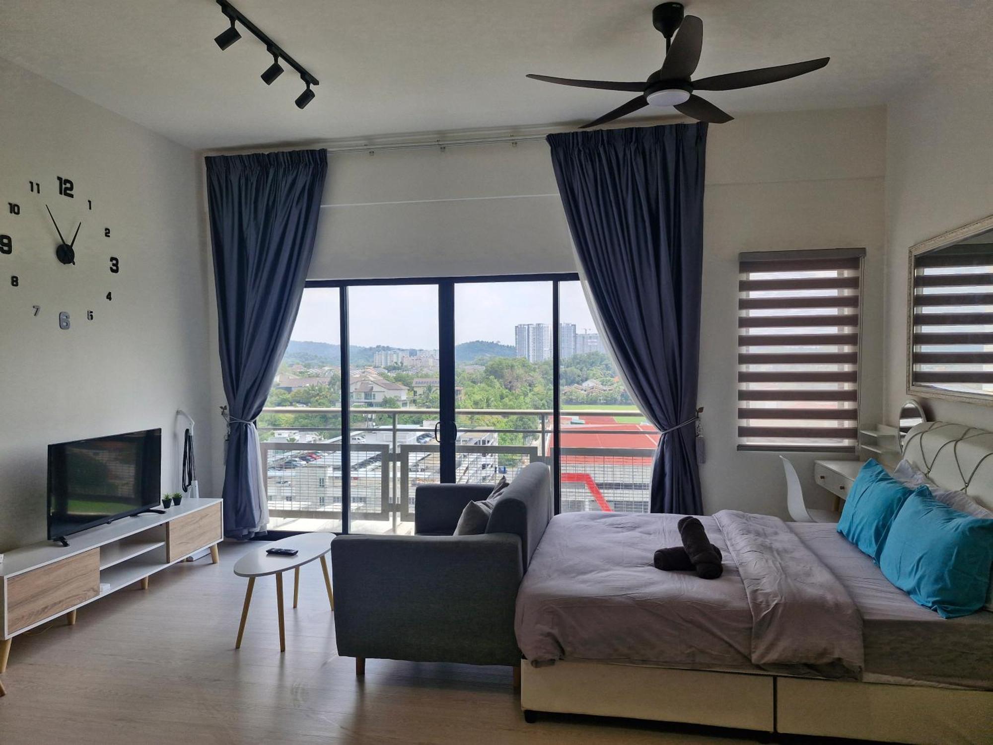 Taman Equine Comfy Studio#Greenery View#4 Pax#Aeon Mall Сери-Кембанган Экстерьер фото